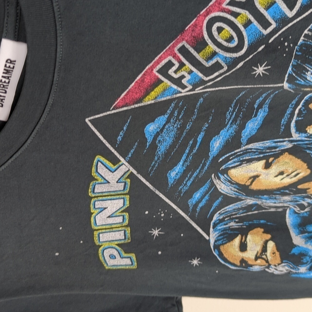 Daydreamer Pink Floyd Dark Side Tour Tee Women's Small Black  Shirt - Picture 6 of 14
